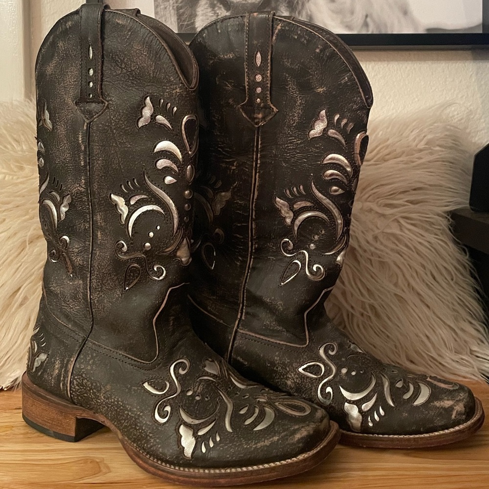 Roper cowboy boots for women